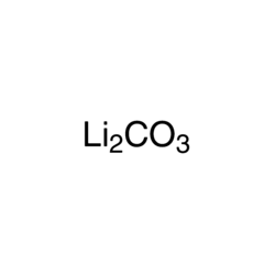Lithium carbonate - CAS:554-13-2 - Dilithium carbonate, Carbonic acid dilithium salt, Lithocarb